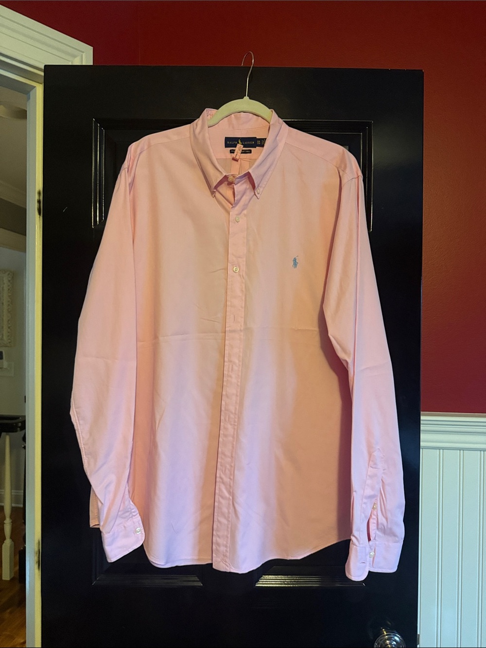 Ralph Lauren Pink Button-Down Dress Shirt